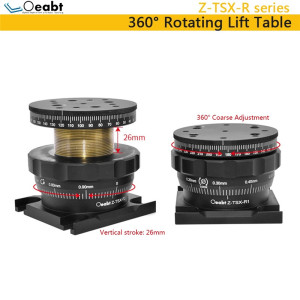 Z-TSX-R Series 360° Rotating Lifting Table Scissor-type Translation Table Rotating Table Experimental Table Optical Experiment