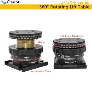 Z-TSX-R Series 360° Rotating Lifting Table Scissor-type Translation Table Rotating Table Experimental Table Optical Experiment