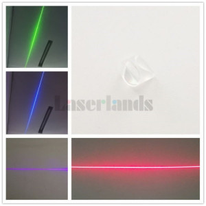 K9  Laser Optical Prism Line Glass Lens Powell Lens 9mm 