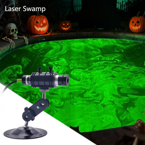 Laser Swamp 532nm Focusable Green Generator Line Module for Halloween Scary House Laser Pond Haunted House Garden Yard Decoration