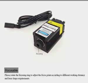 3350 520nm 1w Green Diode Laser for Laser Stage Lighting Marking Engraving w/ PWM/TTL