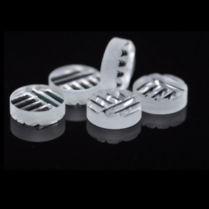 1pc PMMA Plastic Cross Lens for Laser Cross Modules