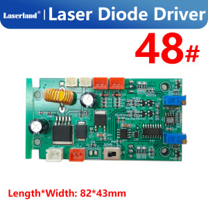 Constant Power Laser Diode Driver Board High Power Red Laser PCB Circuit Board Drive with TTL / Analog Circuit
