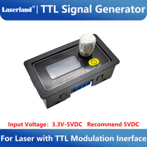 Adjustable Frequency Duty Cycle PWM Pulse TTL Laser Signal Generator Square Wave Generator