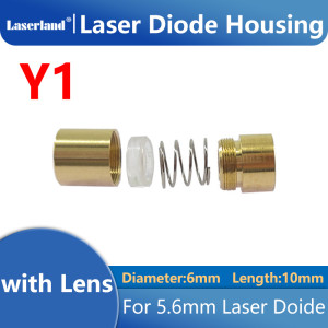 6*10mm 5.6mm Laser Diode Housing with Plastic lens Focusable