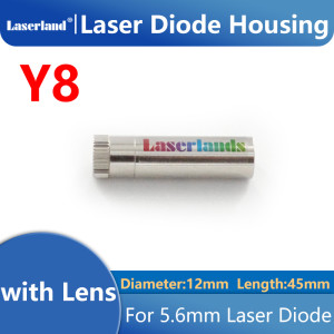 5.6mm Laser Diode Module Housing Hardware component with M9 Glass Diameter12mm